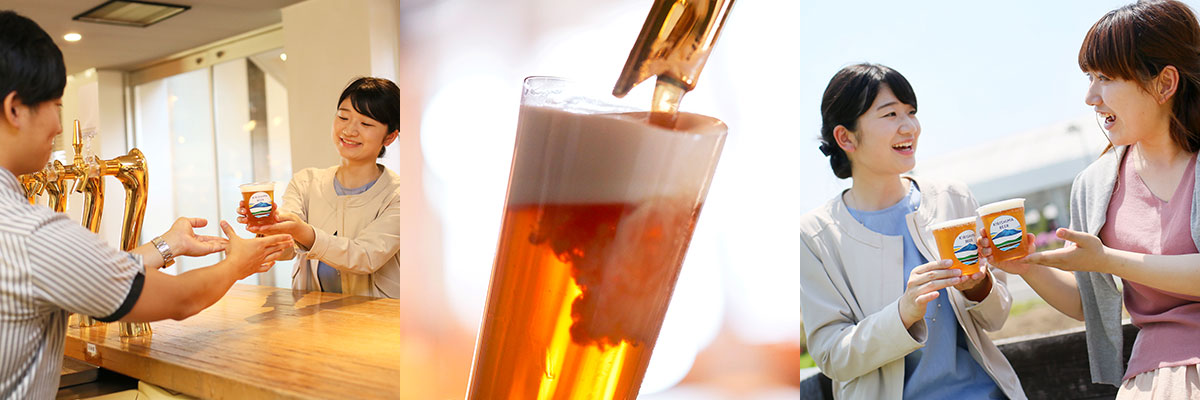 写真:テイクアウトビール