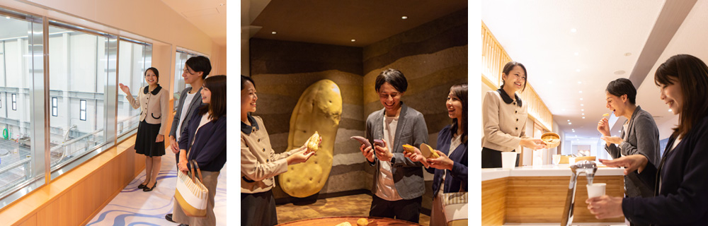 写真:工場見学
