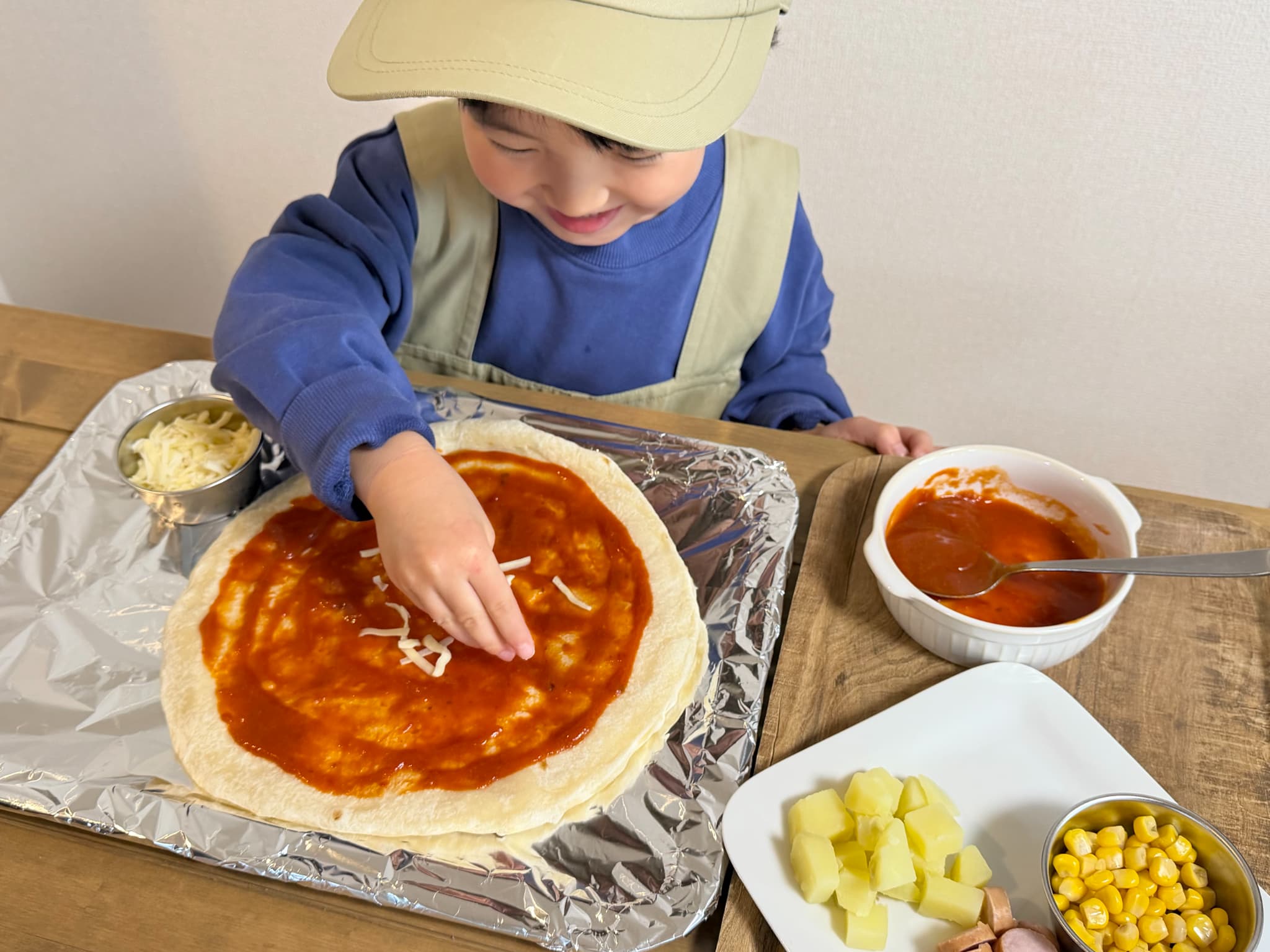 【要予約】ピッツァトッピング体験