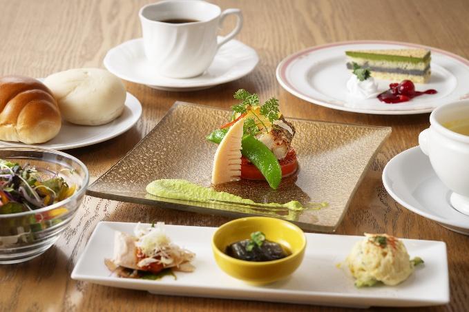 霧島黒麹ランチ 魚【白身魚の黒麹蒸し～春野菜添え～】