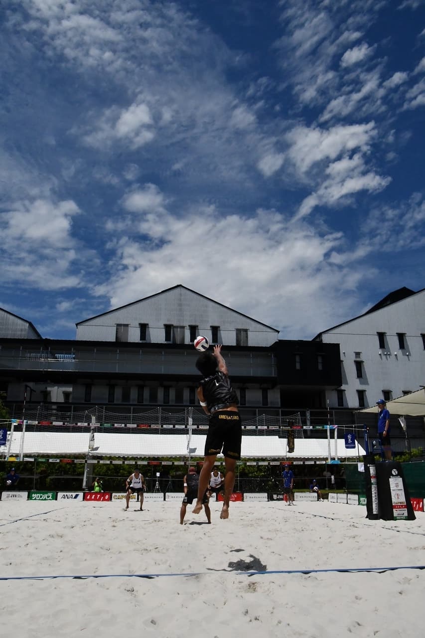 第26回ビーチバレー霧島酒造オープン(ⓒJVA BEACH)