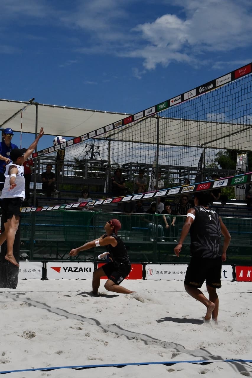 第26回ビーチバレー霧島酒造オープン(ⓒJVA BEACH)