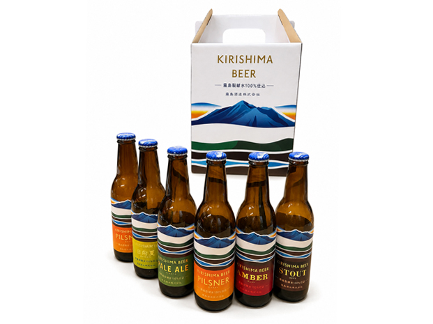 KIRISHIMA BEER6本セット￥3,584(税込)